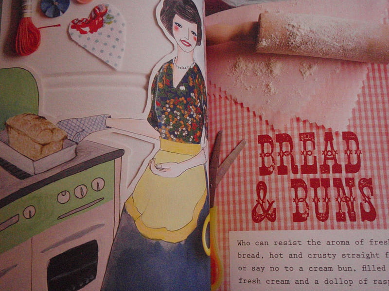 womans weekly baking day cook book, graphy, womans weekly, cook book, recipe book, vintage, HD wallpaper