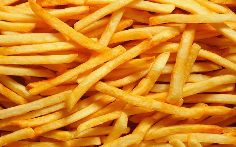 French Fries, fries, food, french, potato, HD wallpaper
