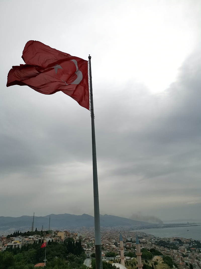 Turkey flag bayrak, HD phone wallpaper