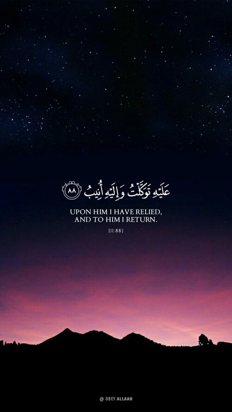 Qur'an Verses (سورة هود), Quran Verses, HD phone wallpaper