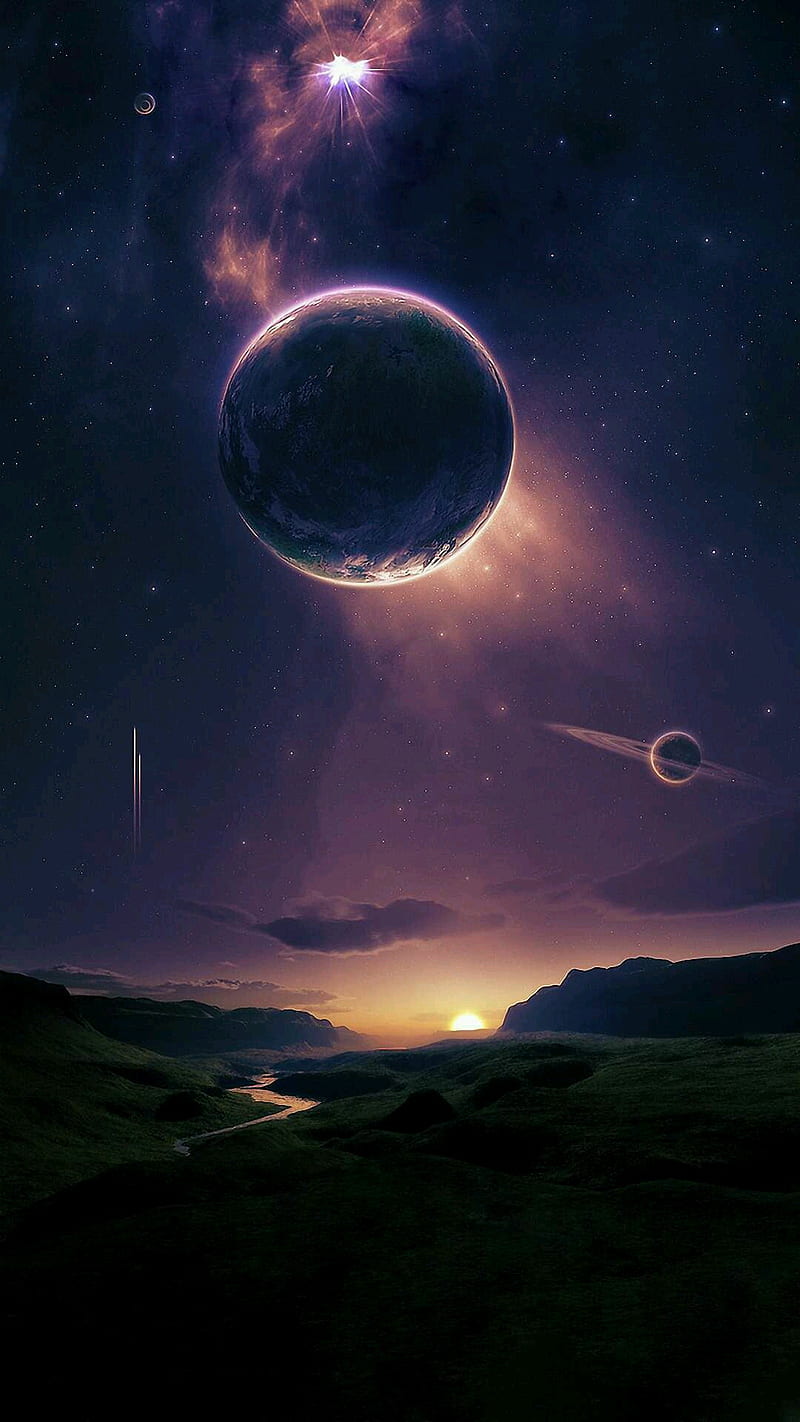 Moon, citizen, desert, moneim, planet, star, sun, HD phone wallpaper