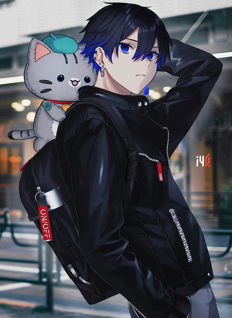 anime cat boy wallpaper