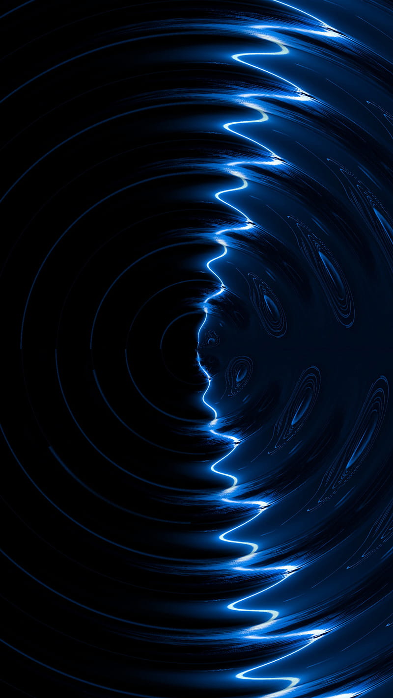Warped Maze, Abstract, Anxo, Blue, Circle, Circles, Colorful, Colors, Cosmos, Dark blue, Digital, Distort, Glow, Glowing, Ice blue, Illuminate, Interstellar, Light Blue, Lighting, Lights, Patter, Reflection, Shining, Space, Sphere, Tech, Technological, Technology, Tones, Vibrant, Warp, Wave, HD phone wallpaper
