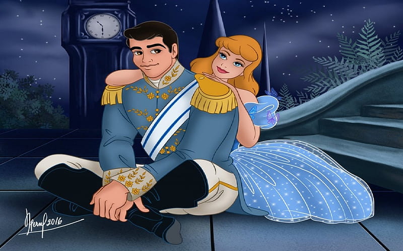 Cinderella And Prince, Cartoons, Animated, Disney, Movies, HD wallpaper |  Peakpx