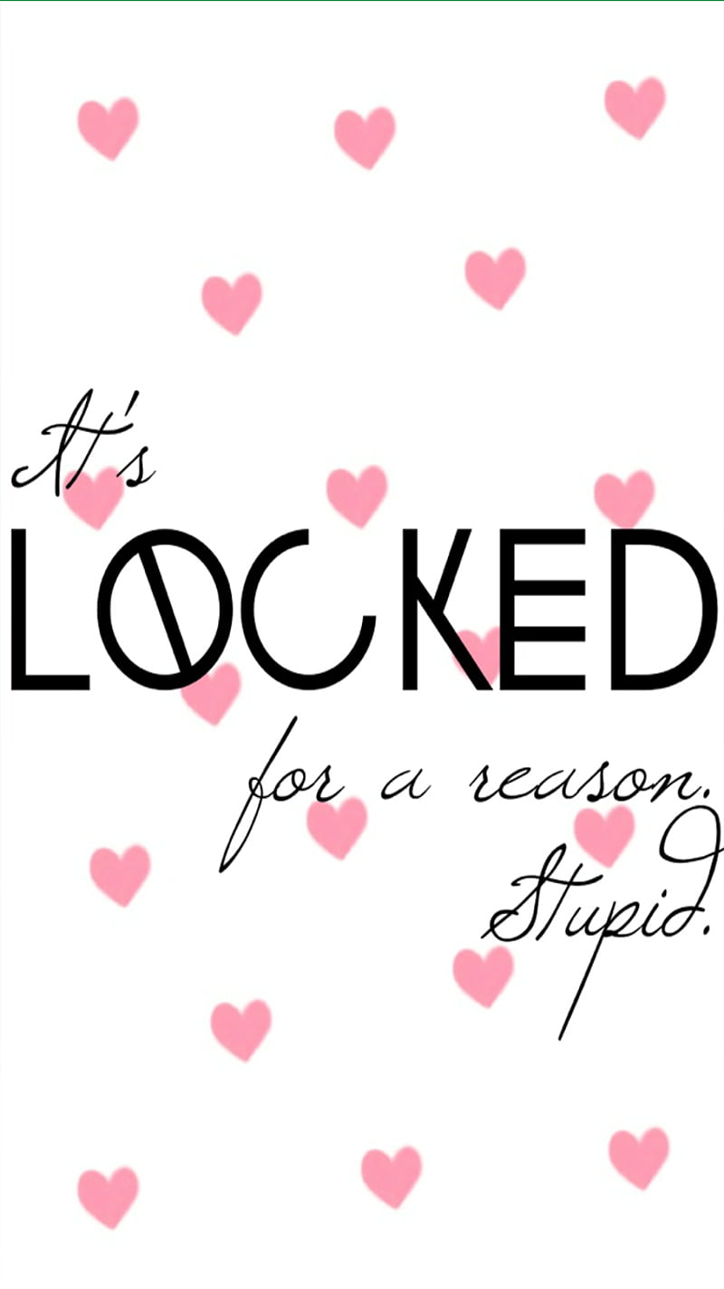 Locked up, android, beauty, heart, iphone, lock, love, screen, HD phone wallpaper