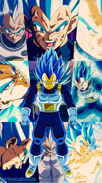 Download Vegeta Blue Evolved Goku Super Saiyan Wallpaper