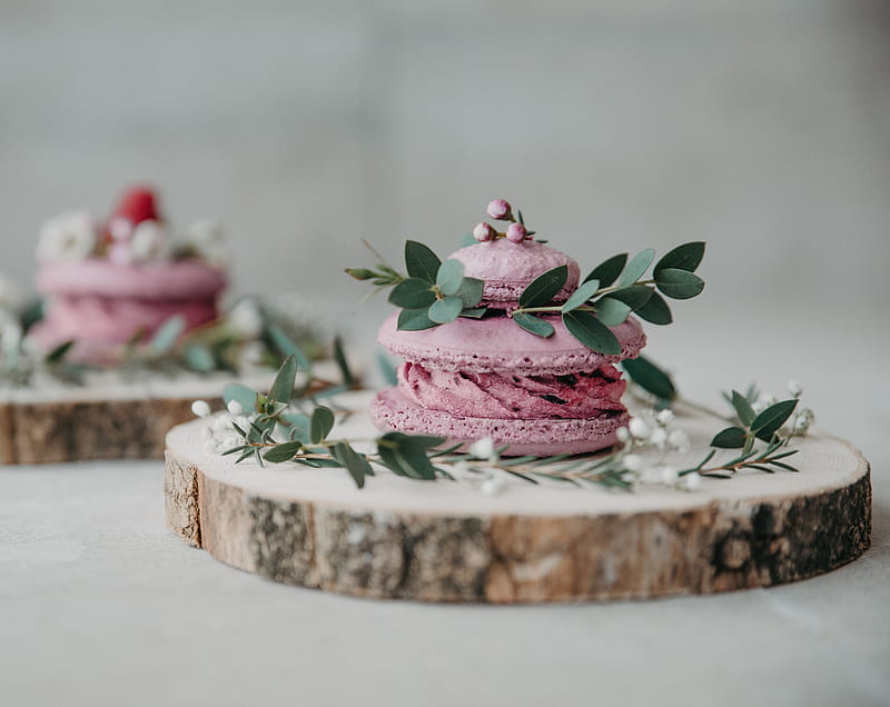 Beautiful Rustic Plating Dessert Ultra, Food and Drink, Creative, bonito, Sweet, confectionery, Food, dessert, rustic, gastronomy, macaron, FrenchMacaroon, plating, HD wallpaper