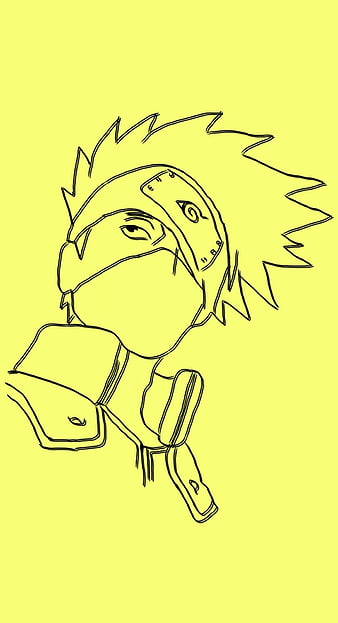 How to Draw Kakashi - Easy Drawing Tutorial For Kids
