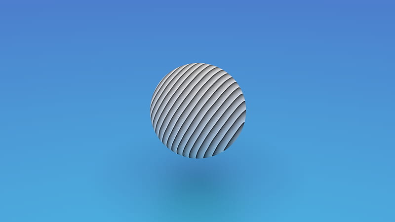 Abstract, Sphere, 3D, Ball, HD wallpaper