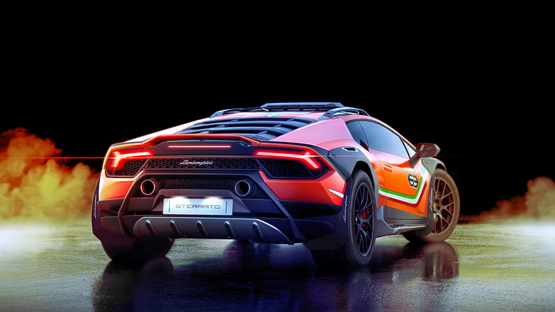 Lamborghini Huracan Sterrato Concept 2019 5, HD wallpaper