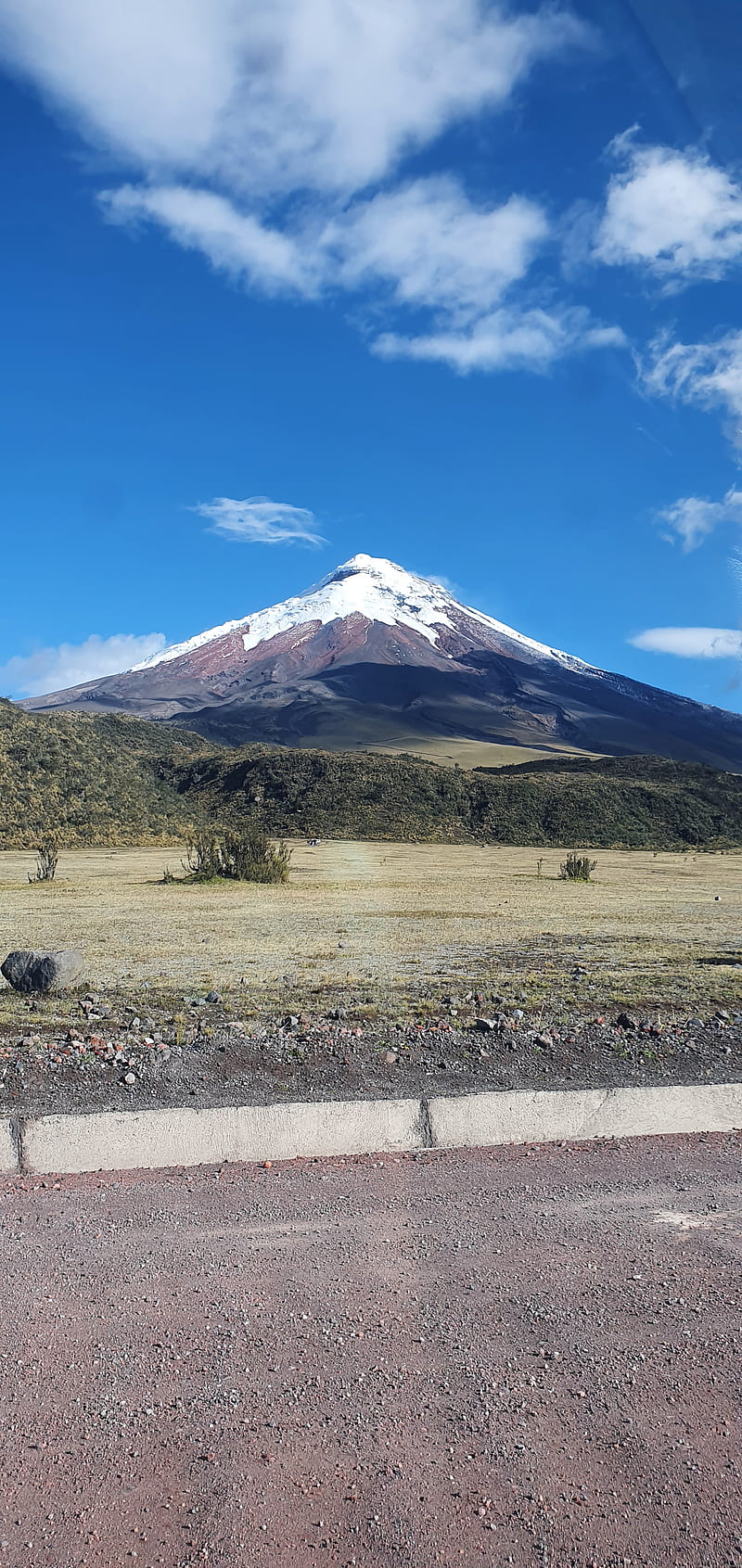 Volcan Cotopaxi, ecuador, HD phone wallpaper