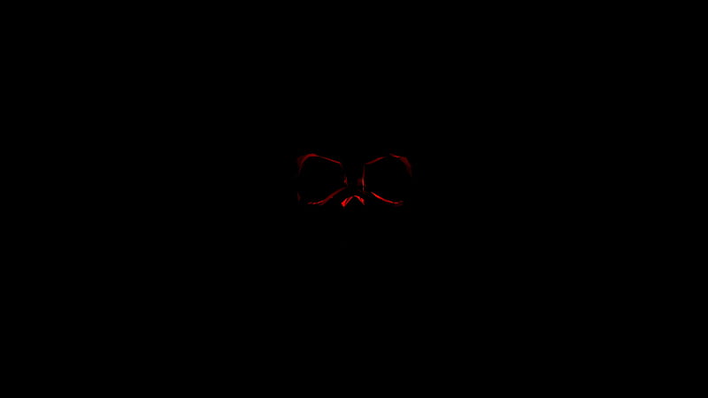 Skull, dark, red, black, darkness, HD wallpaper | Peakpx