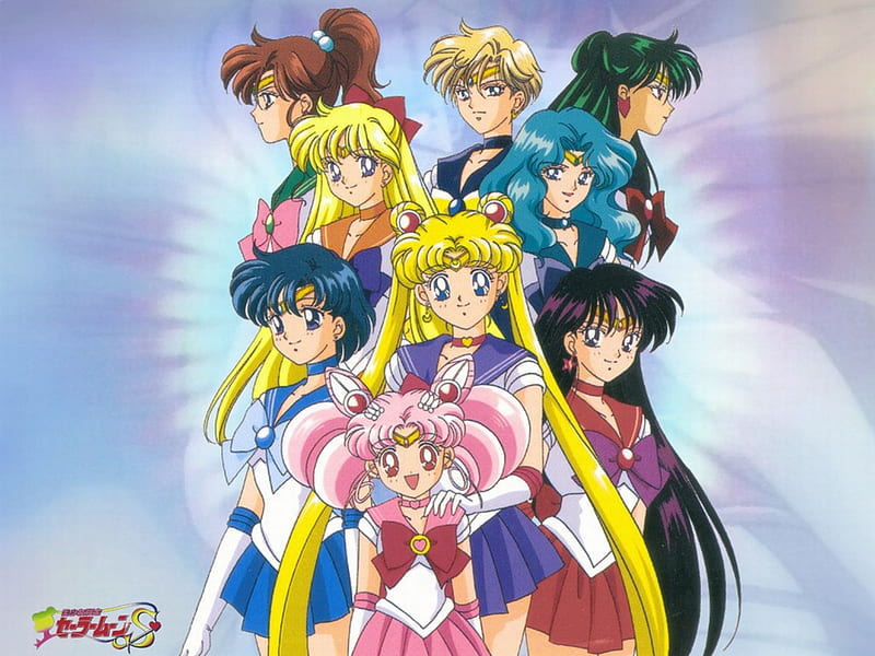 Sailor Moon, cute, female, group, girl, anime, anime girl, girls, sailormoon,  HD wallpaper | Peakpx