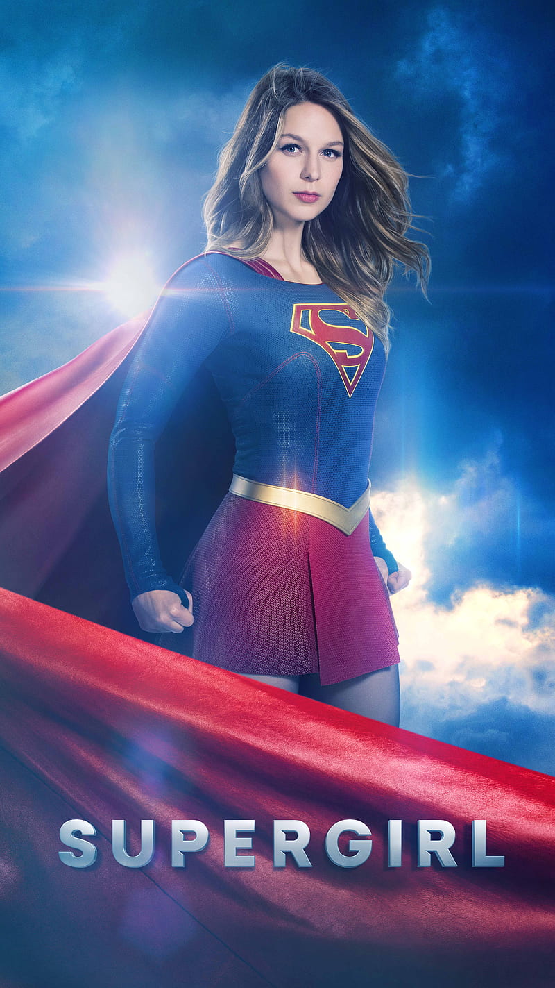 Supergirl iphone, denvers, kara, superhero, HD phone wallpaper