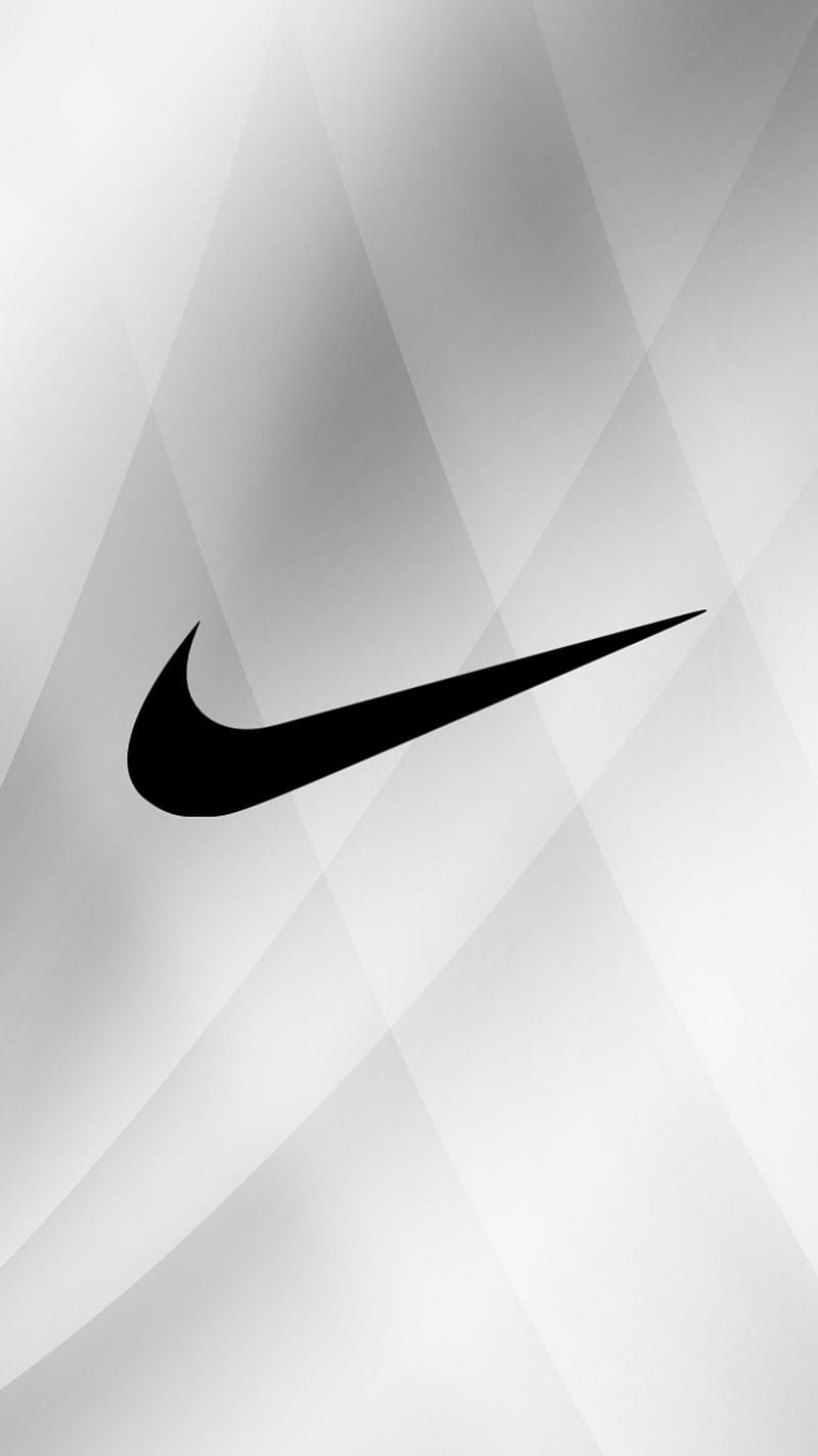 Nike Gray, logo, HD phone wallpaper
