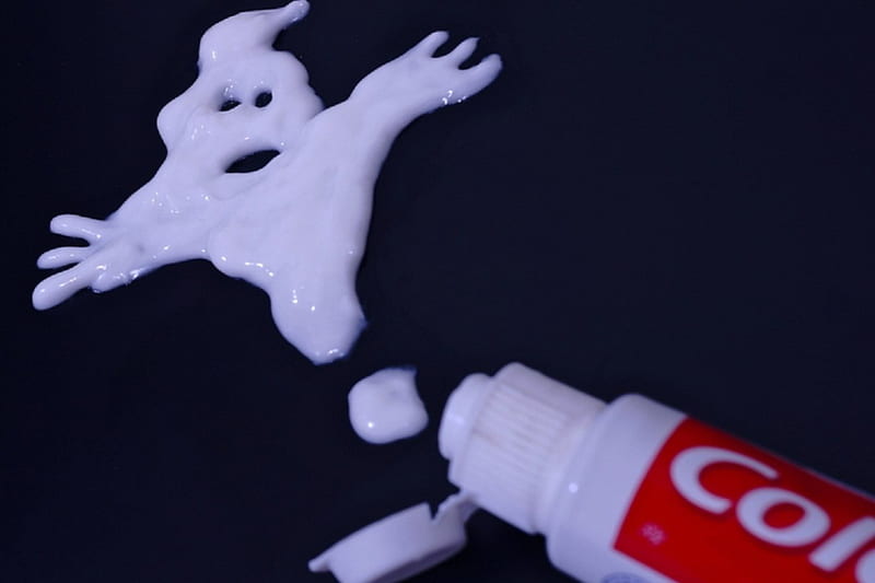 Toothpaste - ghost Toothpaste, ghost, colgate, HD wallpaper