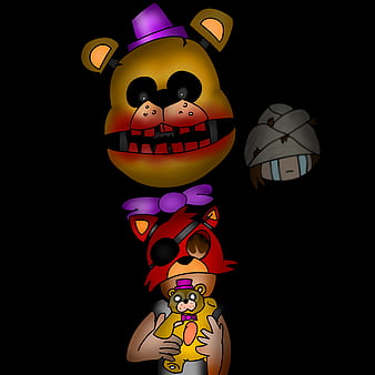 Pesadelo Fredbear papel de parede HD