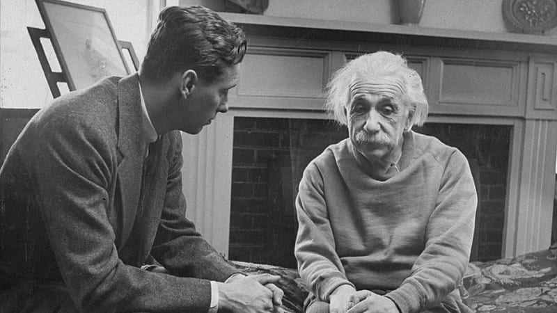 Albert Einstein, thinker, German, physics, genius, theoretical physicist, theory of relativity, HD wallpaper