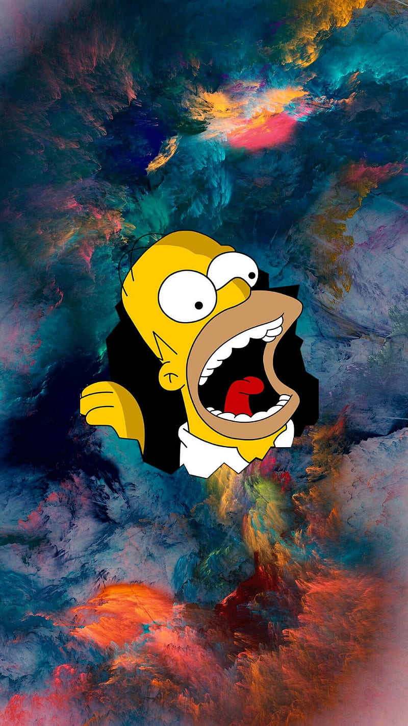 Homer Simpson, HD phone wallpaper