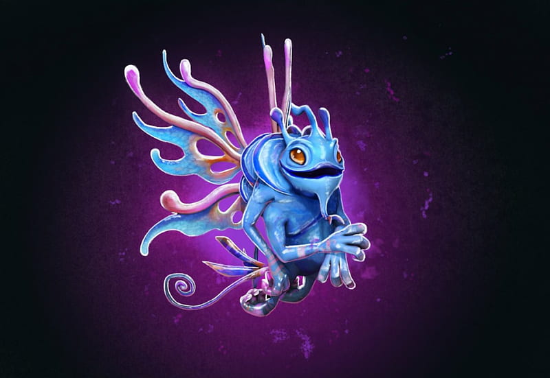 Puck the Fairy Dragon (HQ Wallpaper) - DOTA 2 Game Wallpapers Gallery