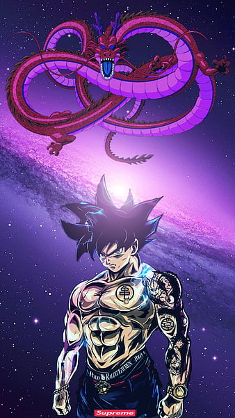 AI Painting With The Keywords: Universe, Goku, Dragon Ball