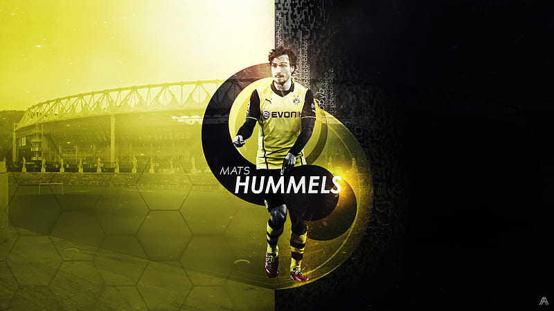 Soccer, Mats Hummels, Borussia Dortmund, HD wallpaper
