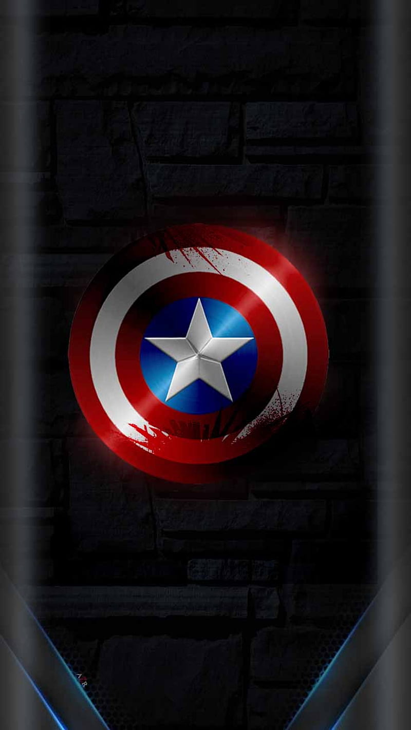 Avengers CA, captain america, logo, marvel, HD phone wallpaper | Peakpx