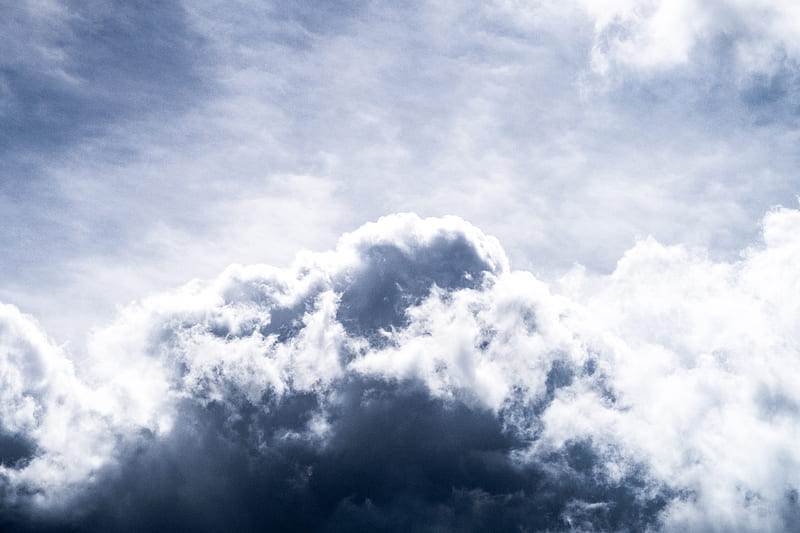 clouds formation, HD wallpaper
