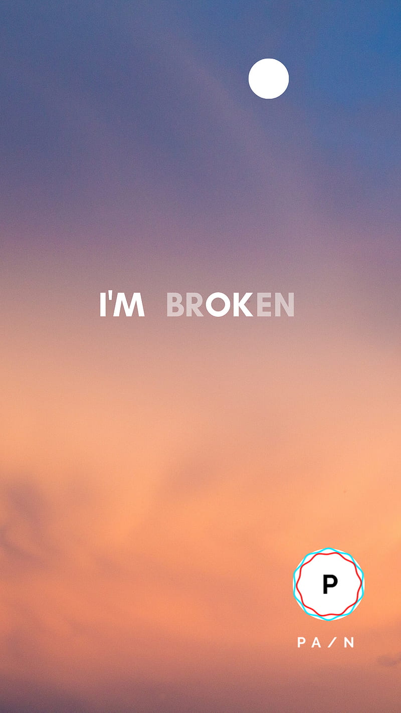Im okay, android, iphone, life, love, pain, sunrise, sunset, weather, you, HD phone wallpaper