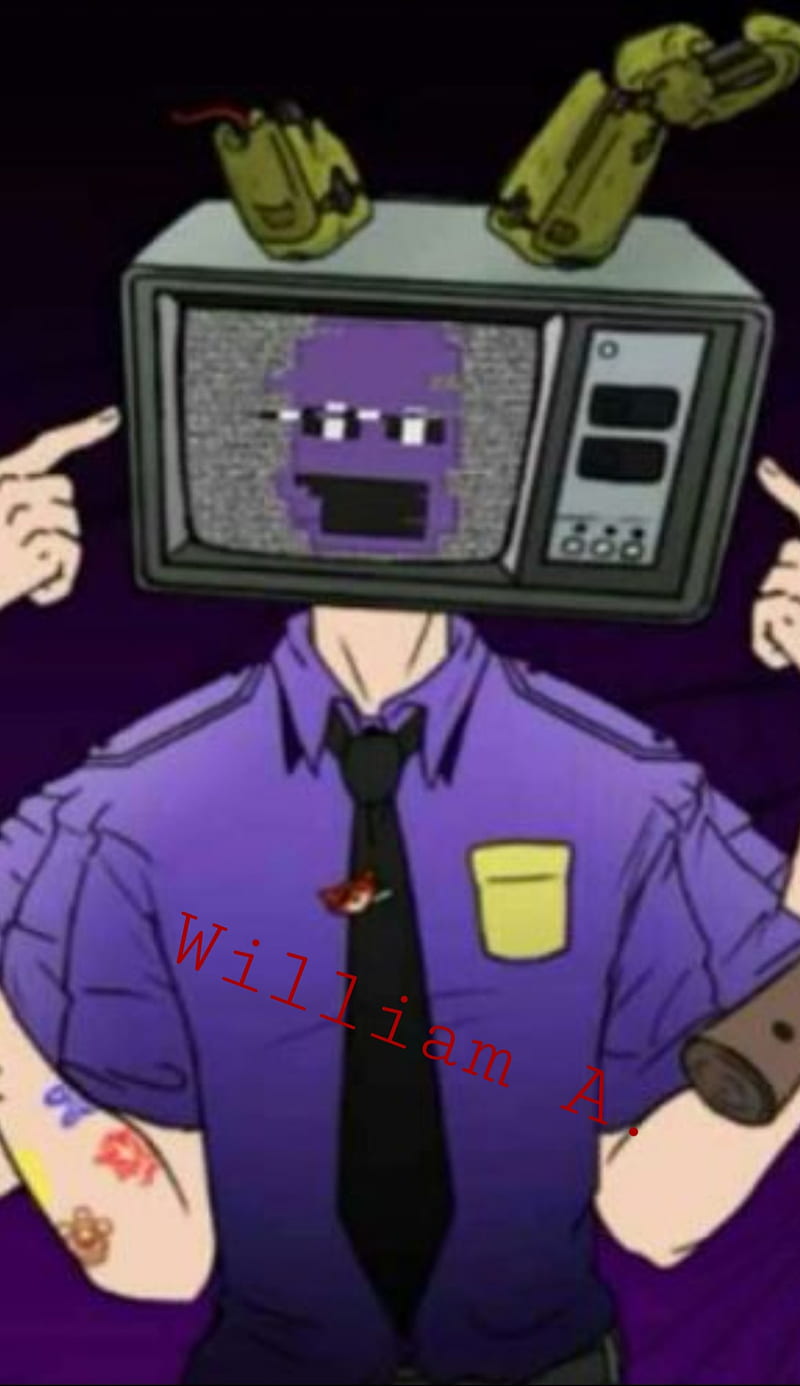 William Afton, fnaf, purple guy, william a, HD phone wallpaper