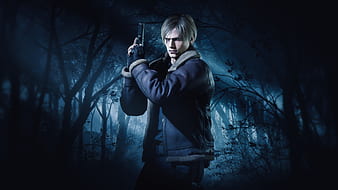 Resident Evil 4 HD Remaster Leon and Ada Wallpaper by zoellisrus