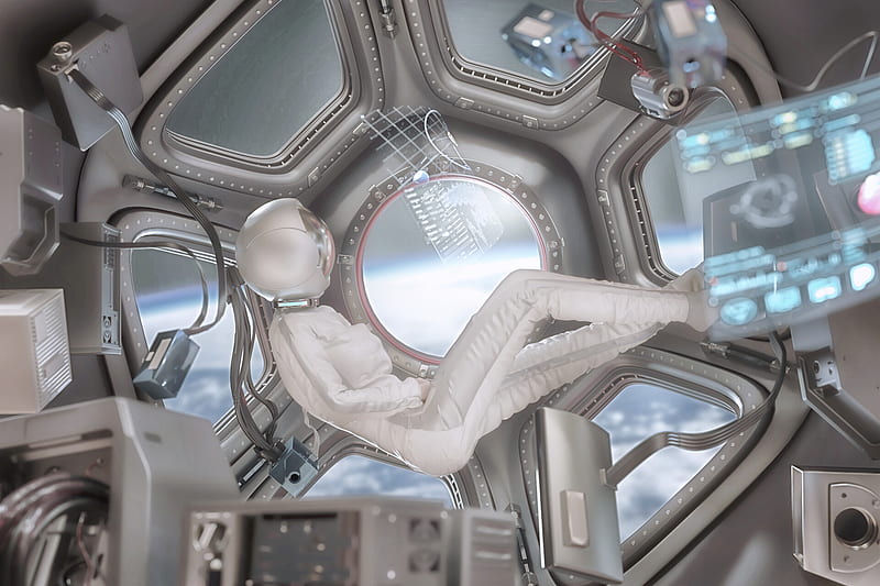 Sci Fi Astronaut Hd Wallpaper Peakpx