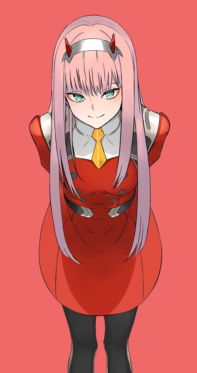 Wallpaper ID 636589  darling in the franxx particles 1080P moon Anime  zero two pink hair free download