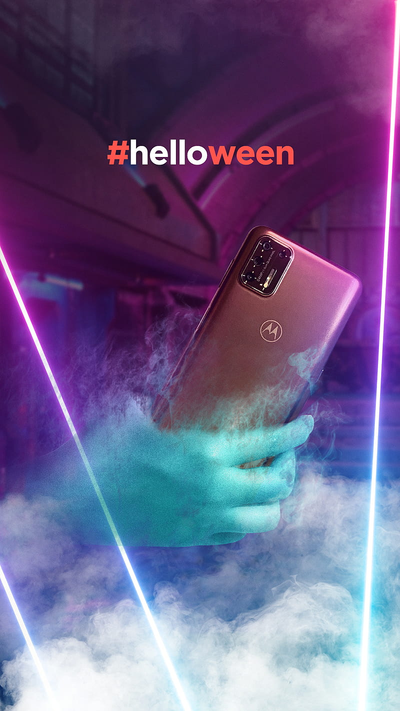 Helloween ghost, halloween, monster, motorola, HD phone wallpaper