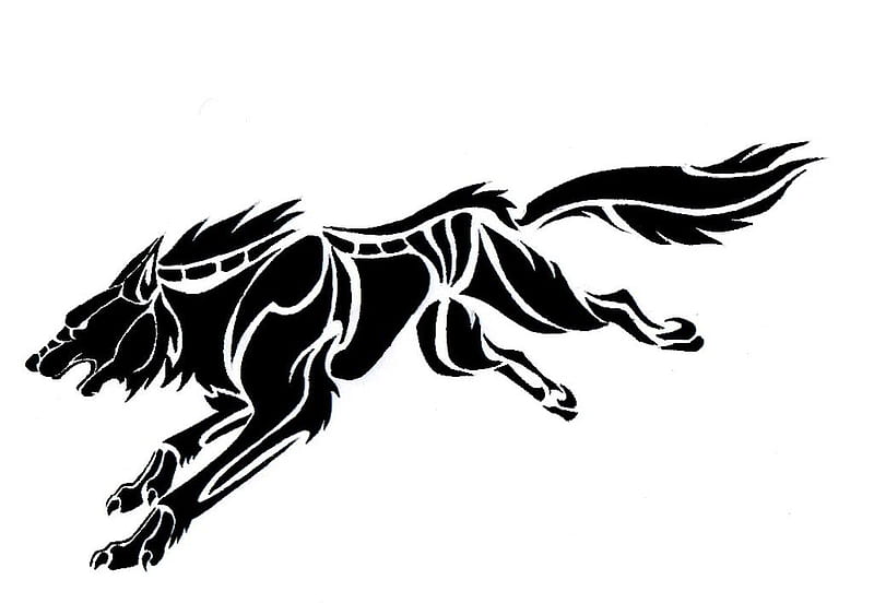 10 Tribal Wolf Tattoos Pictures Illustrations RoyaltyFree Vector  Graphics  Clip Art  iStock