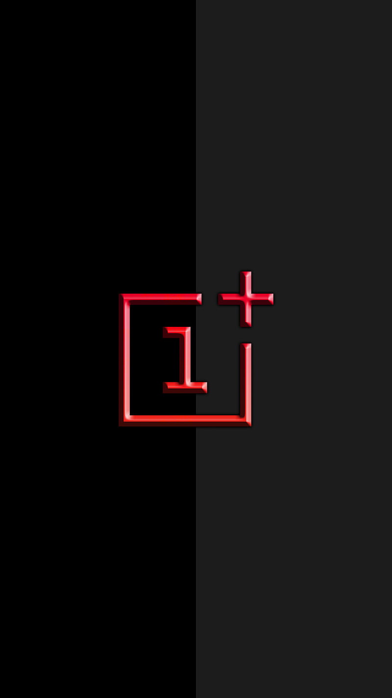 One Plus, 1 plus, 929, amoled, android, black, custom, dark, gray, os, oxygen, red, stoche, HD phone wallpaper