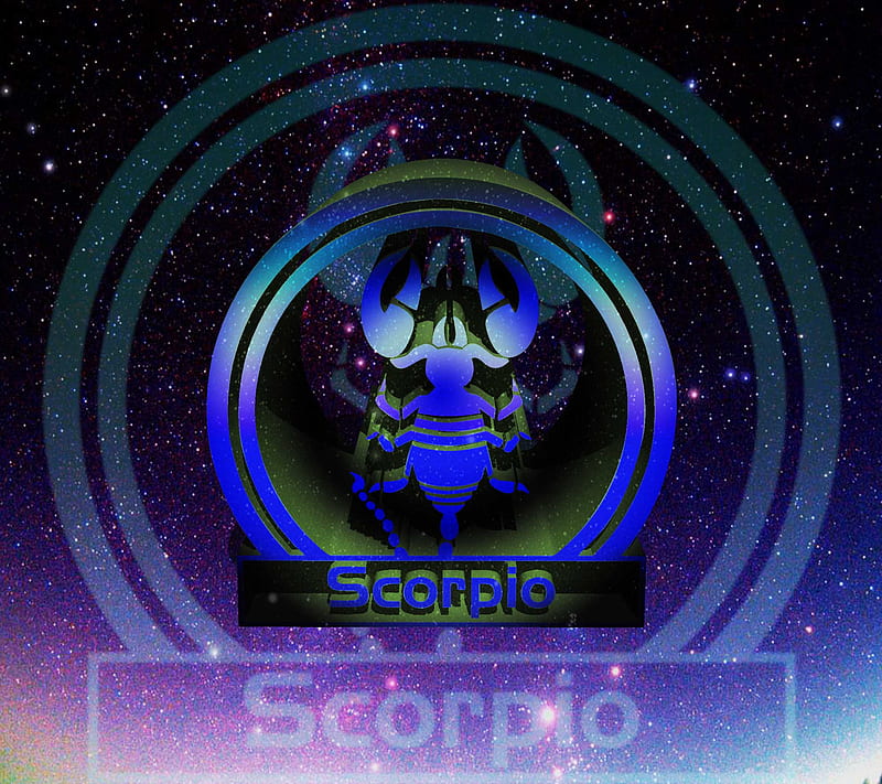 Scorpio, saguaro, zodiac, HD wallpaper
