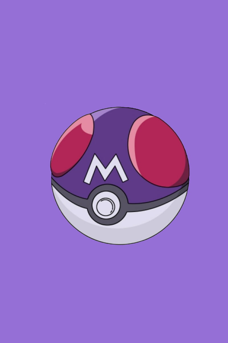 Master Ball, pokeball, pokemon, purple, HD phone wallpaper | Peakpx