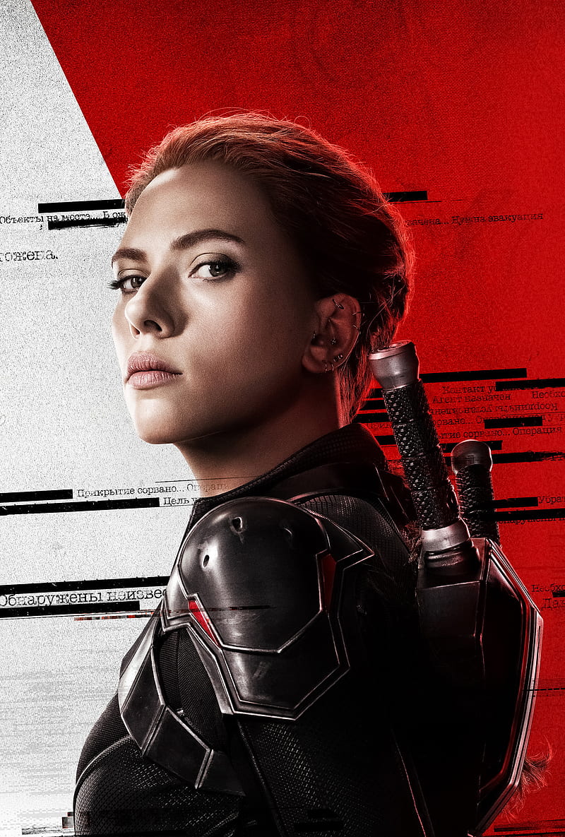 Black Widow Poster , black widow movie, HD phone wallpaper