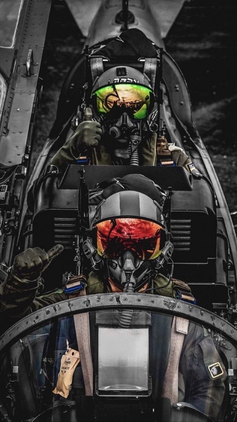 Tomcat F14-2, airplane, battlefield, jet, HD phone wallpaper