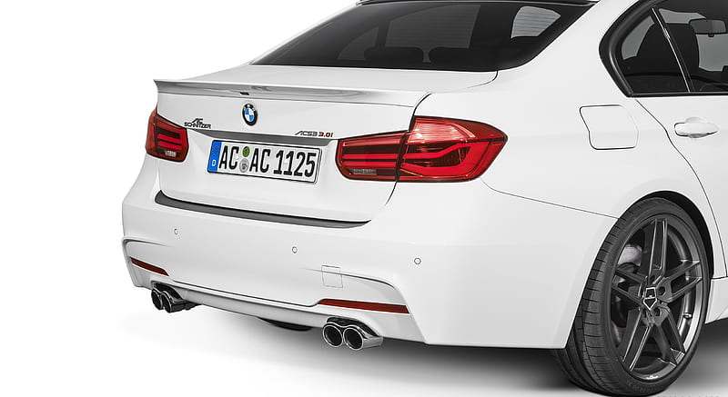 2016 AC Schnitzer ACS3 3.0i BMW 3-Series 330i LCI Sedan - Rear Bumper , car, HD wallpaper