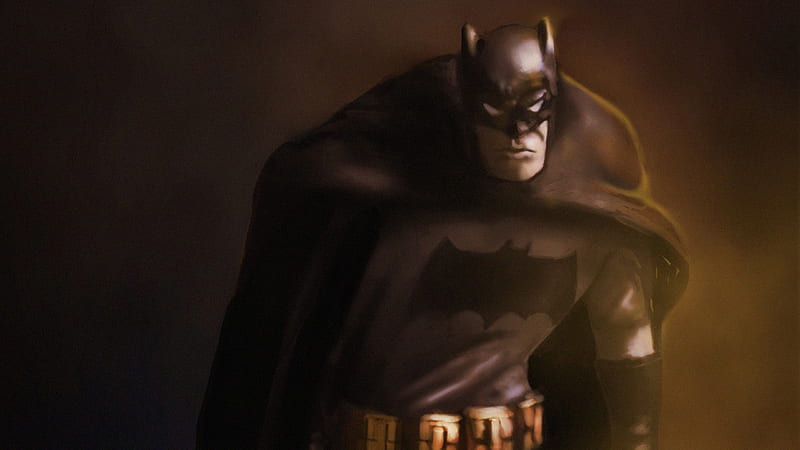 The Dark Knight Returns Batman, batman, superheroes, artist, artwork, digital-art, HD wallpaper