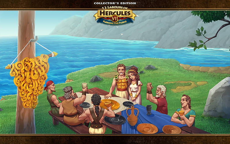 12 Labours of Hercules VII - Fleecing the Fleece05, hidden object, cool, video games, puzzle, fun, HD wallpaper