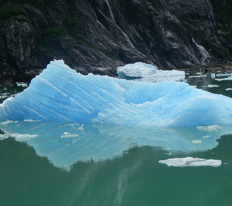 Ice floe, earthporn, glaciers, HD wallpaper