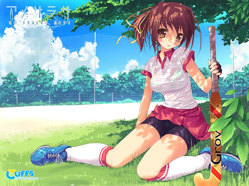 Anime girl, sport, girl, anime, HD wallpaper | Peakpx