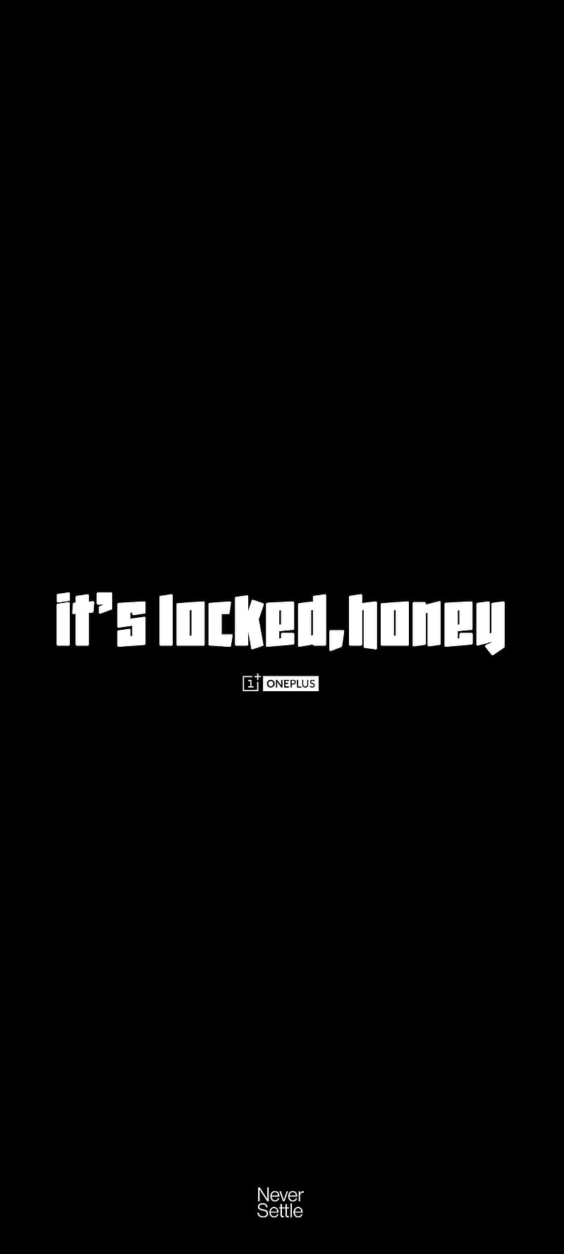 Oneplus Locked , funny, lock, quotes, HD phone wallpaper