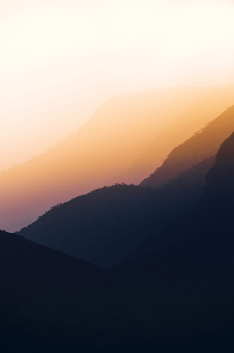 Sunrise view on mountain, HD phone wallpaper | Peakpx