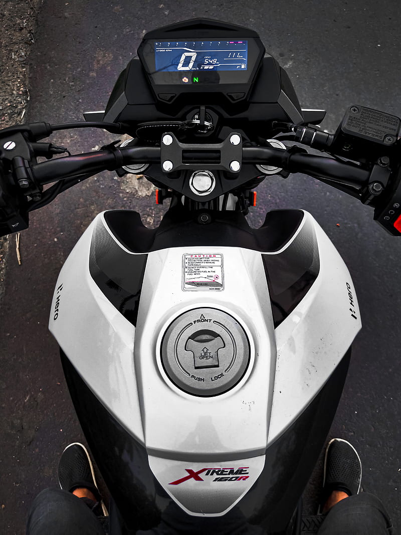 XTREME 160r, cool , trending, herobike, whitebike, bike, HD phone wallpaper