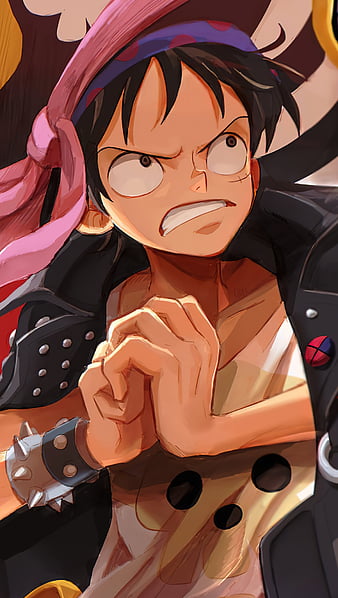 Luffy One Piece: Red 4K Wallpaper iPhone HD Phone #9671h