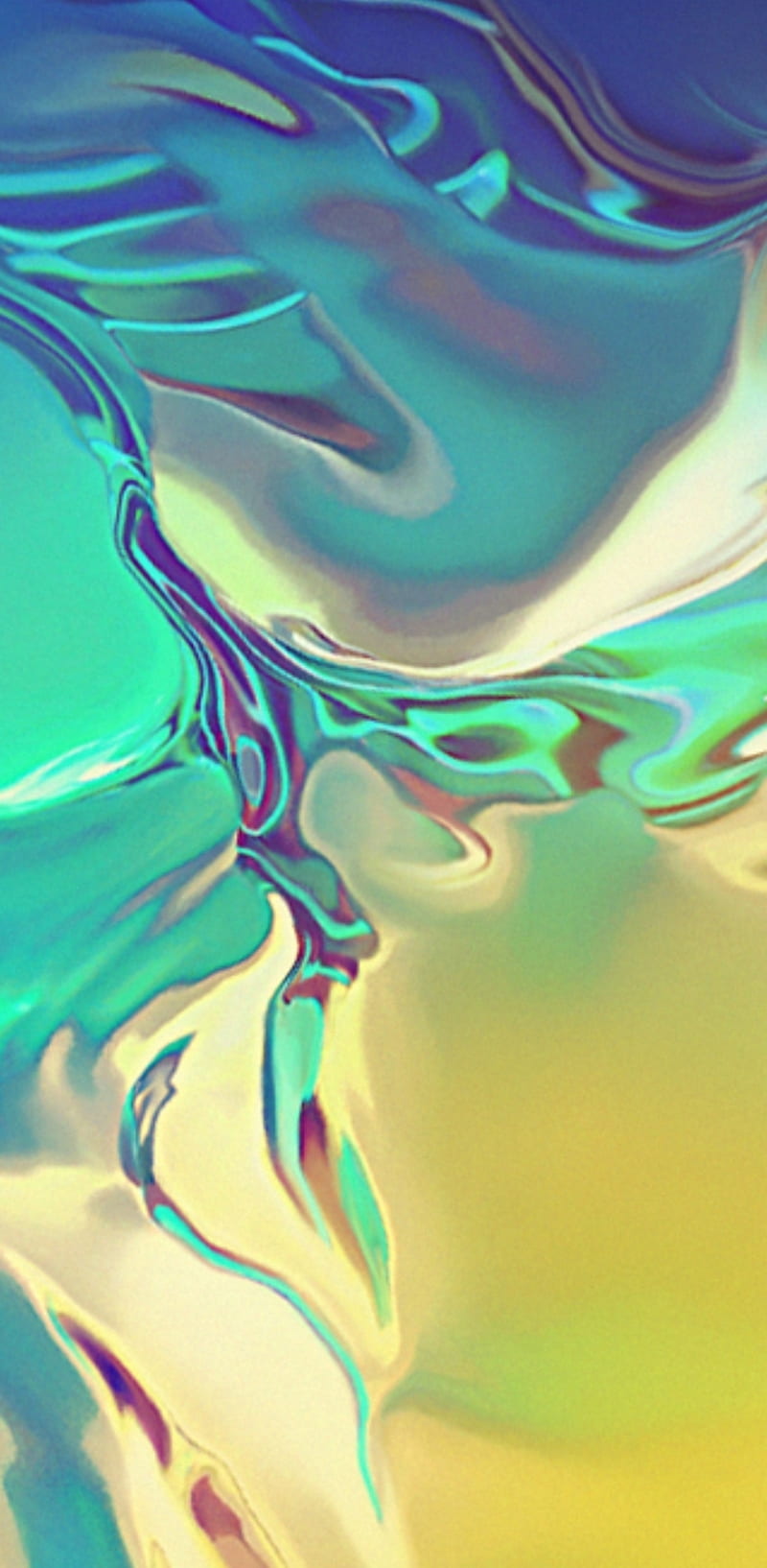 S10e Canary Yellow 3, colours, colorful, theme, s10, galaxy, HD phone wallpaper